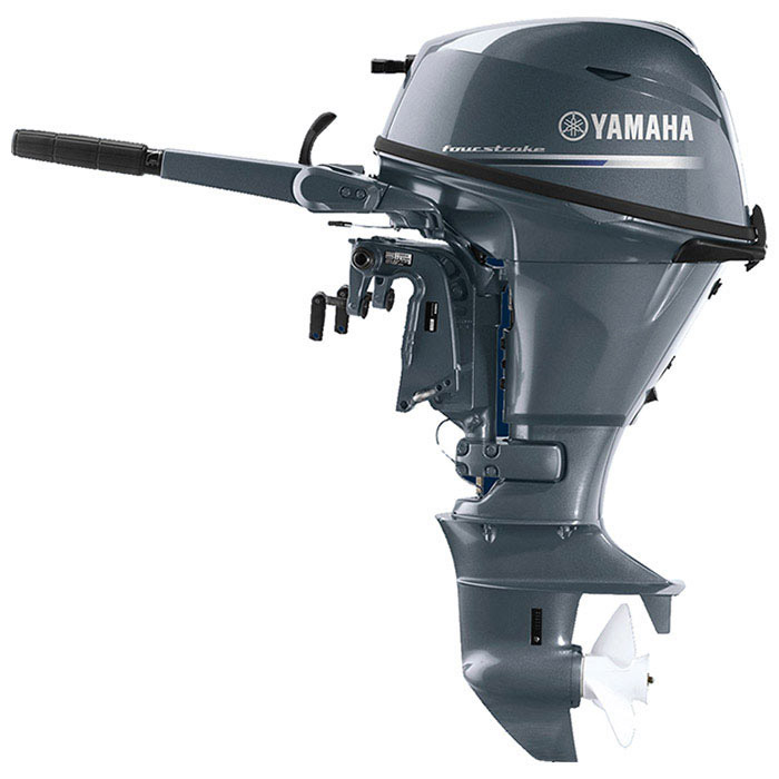 Yamaha 15 Hp 4 Stroke Outboard Motor F15seha Defender Marine