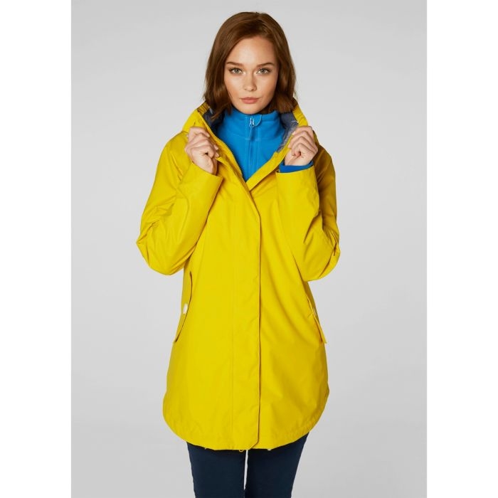 Helly Hansen Women S Sendai Rain Coat Sulphur Medium