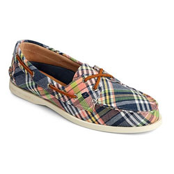 sperry plaid shoes