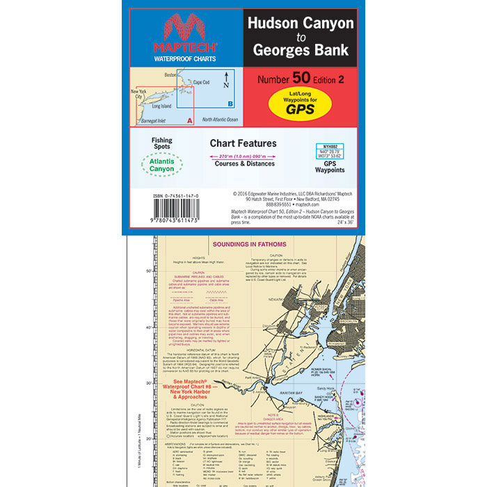 Hudson Canyon Chart