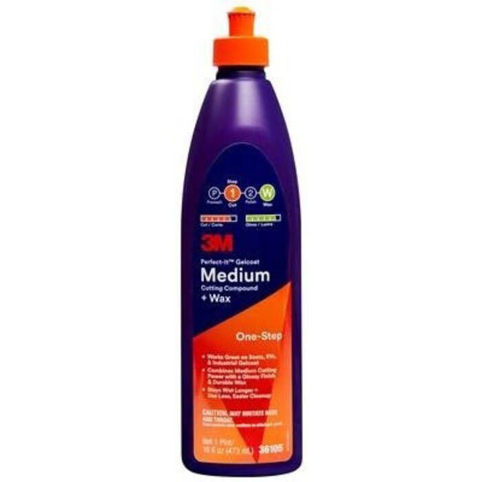 3M™ Perfect-It™ Gelcoat Medium Cutting Compound + Wax