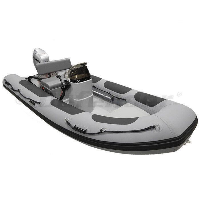 Defender 430 Fiberglass RIB 14' 1 Boat with Honda 40 HP Motor