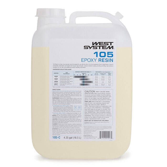 West System Epoxy Resin  1 Gallon Kit, Includes Hardener