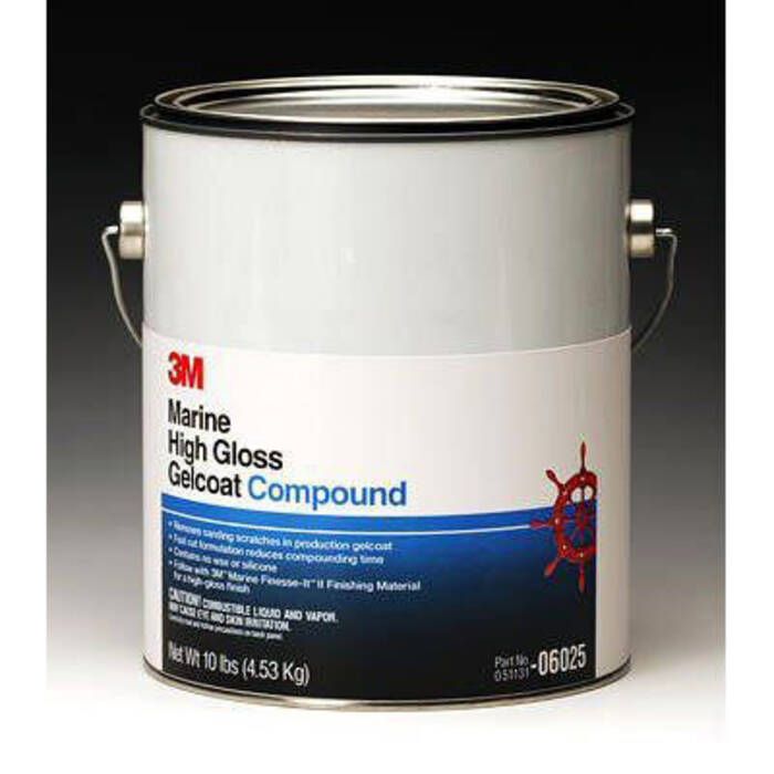 Image of : 3M Marine High Gloss Gelcoat Compound - 051131-06025 