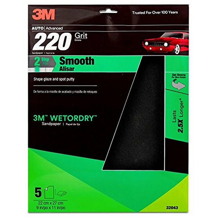 Image of : 3M Marine Imperial Wet or Dry Sandpaper Sheets 