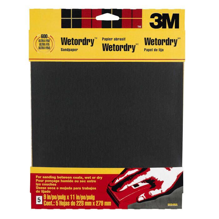 Image of : 3M Marine Wet or Dry Silicon Carbide Sandpaper 