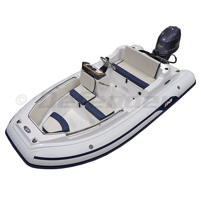 Image of : AB Nautilus 12 DLX Rigid Hull Inflatable (RIB) with Yamaha F50 EFI 4-Stroke - 12 DLX / F50 2022 