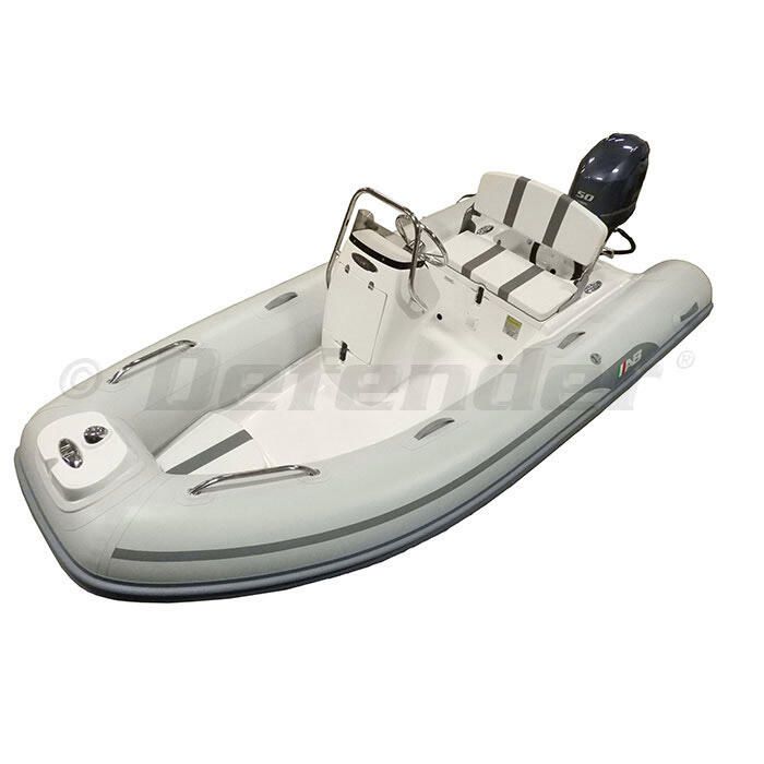 Image of : AB Inflatables Oceanus 12 VST Rigid Hull Inflatable (RIB) 12' with Yamaha F40 EFI 4-Stroke - 12 VST / F40 2023 