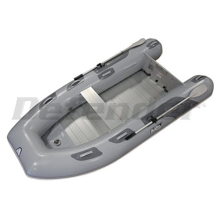 Achilles LSR310E Rollup Aluminum Floor 10' 2" Inflatable Boat Grey