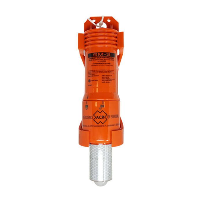 Image of : ACR SM-3 Lifebuoy Auto-Activating LED Strobe Marker Light - 3947 