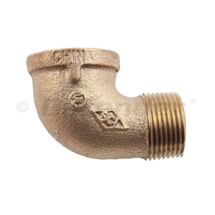 Image of : ACR Bronze 90 deg. Male/Female Elbow Pipe Fitting