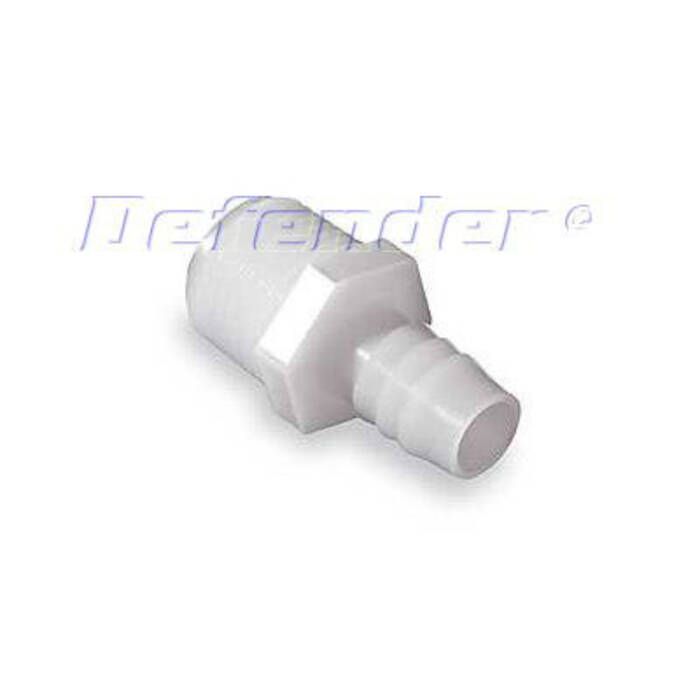 Image of : ACR Fittings White Nylon Hose Connector/Adapter 