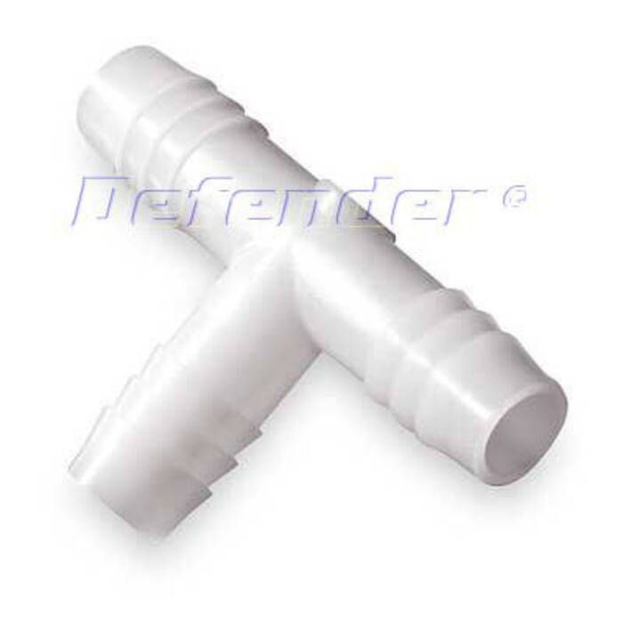 Image of : ACR Fittings White Nylon Hose TEE Connector/Adapter 