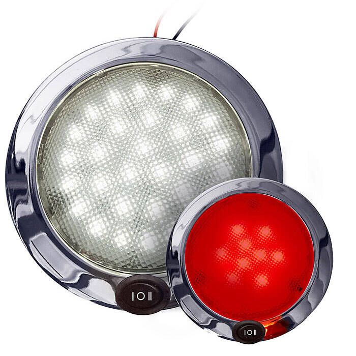 Image of : Advanced LED Stainless Steel Interior Dome Light 
