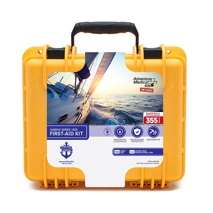 Image of : Adventure Medical Kits Marine Series 1500 First-Aid Kit with Waterproof Case - 0115-1500 