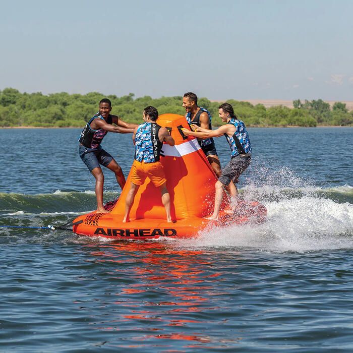 あなたにおすすめの商品 Cone Orange Big Airhead 4-Person Boat Towable Inflatable 水上オートバイ用