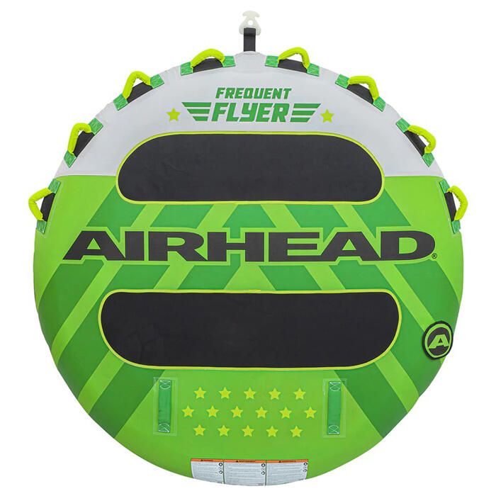 Image of : Airhead Frequent Flyer 3-Person Inflatable Towable Boat Tube - AHFL-1661D 