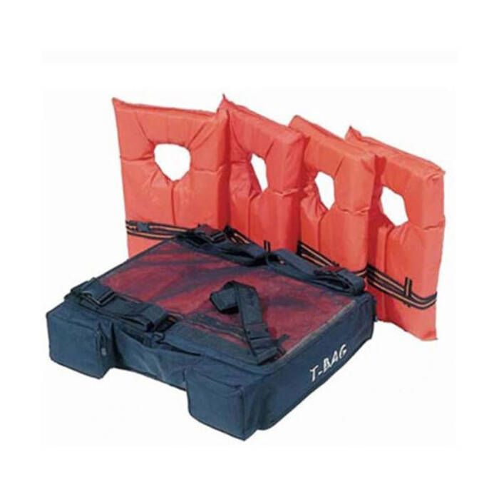 Image of : Airhead Kwik Tek T-Bag T-Top/Bimini Top PFD Storage (4-Pack) - PFD-T4 