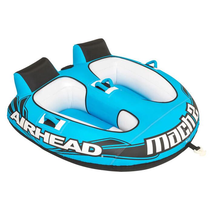 Image of : Airhead Mach 2-Person Inflatable Towable Boat Tube - AHM2-2 