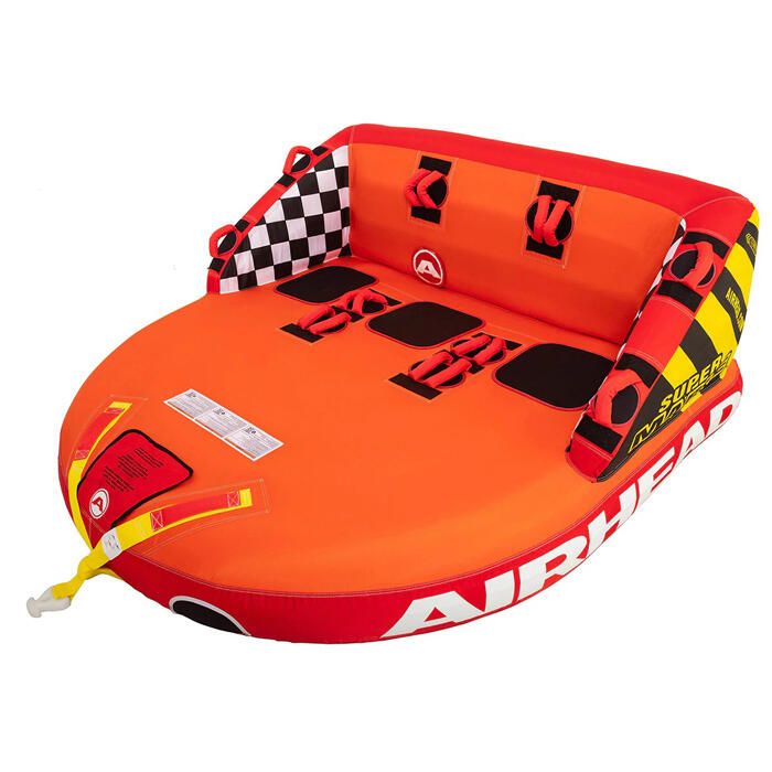Image of : Airhead Super Mable 3-Person Inflatable Towable Boat Tube - 53-2223 
