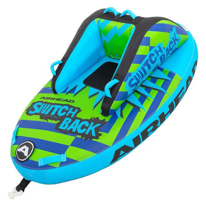 Image of : Airhead Switch Back 2-Person Inflatable Towable Boat Tube - AHSB-2 