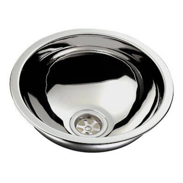 Image of : Ambassador Marine Ultra-Mirror Finish Half Sphere Sink - S24-1400-UM-R 