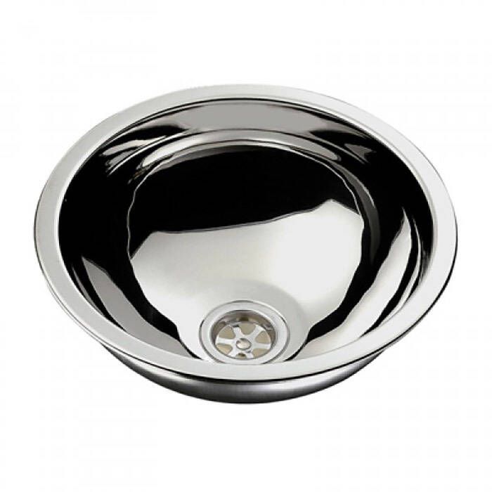 Image of : Ambassador Marine Ultra-Mirror Finish Half Sphere Sink - S24-1501-UM-R