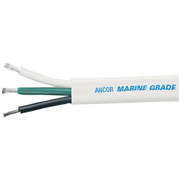 Image of : Ancor Marine Grade Flat Triplex Electrical Cable 
