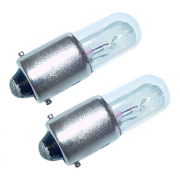 Aqua Signal 90496-7 12V/5W Bayonet BA9s Incandescent Navigation Light Bulb  - Pair