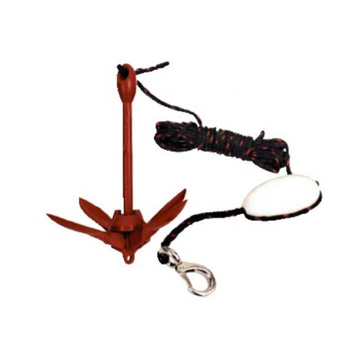 Image of : Attwood 3.5 lbs Grapnel Anchor System - 11969-4 