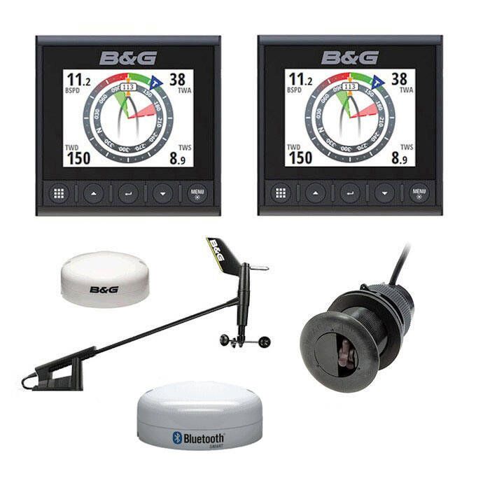 Image of : B&G Triton2 S/D/W Wireless Wind Package - Includes 2 Displays - 000-15613-002 