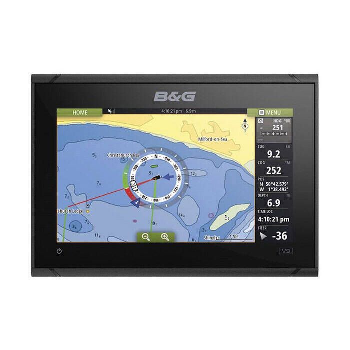 Image of : B&G Vulcan 9 Chartplotter with C-MAP Discover Charts - 000-13214-009 