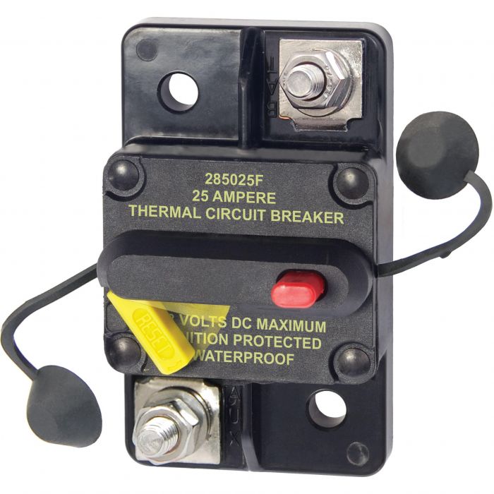 Pannello DC Blue Sea Systems 8376 - 10 Interruttori, 13 Posizioni, Precablato Per Batterie