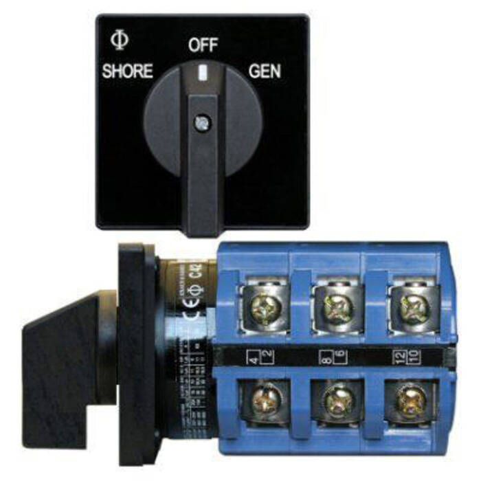 Image of : Blue Sea Systems AC Source Rotary Switch - 9019 