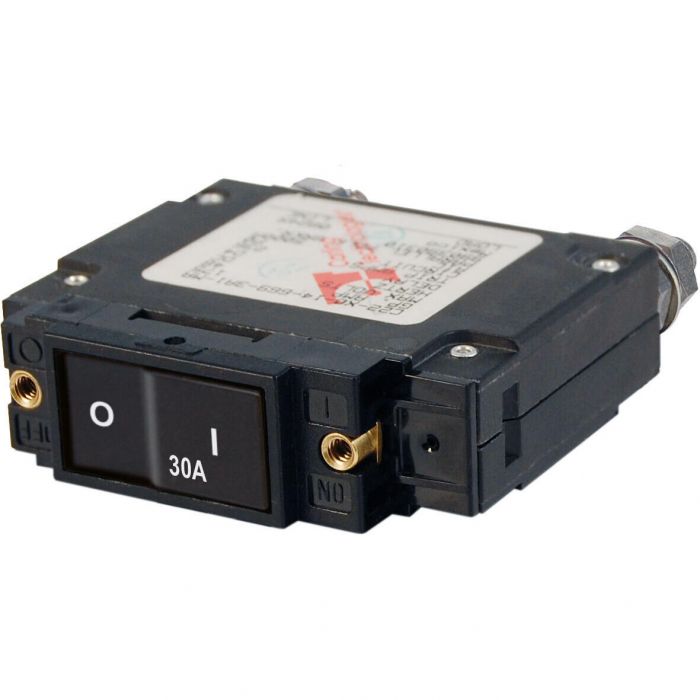 Blue Sea C-Series Flat Rocker Circuit Breaker | Defender Marine