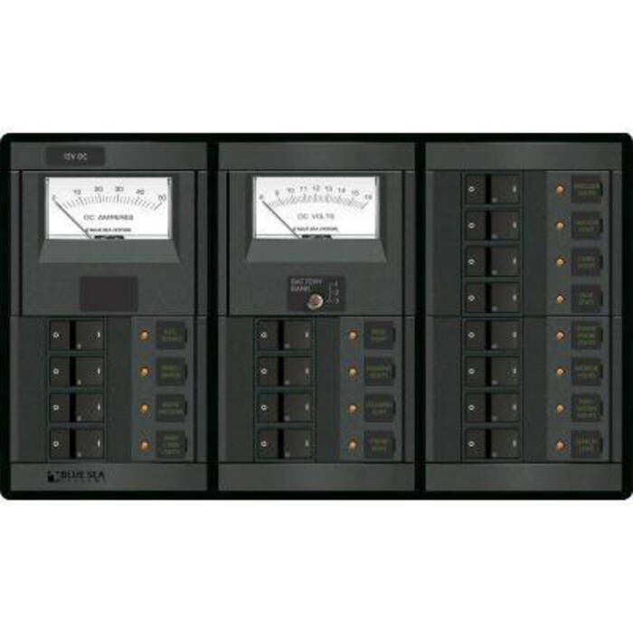 Image of : Blue Sea Systems DC Branch Circuit Breaker Panel - 1201 