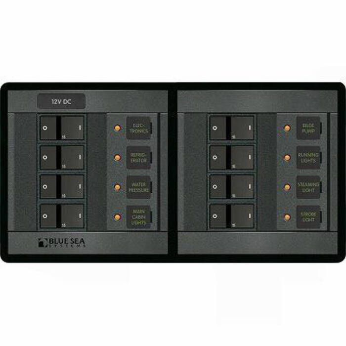 Image of : Blue Sea Systems DC Branch Circuit Breaker Panel - 1225 