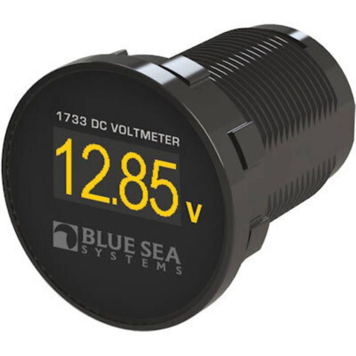 Image of : Blue Sea Systems Mini OLED DC Voltmeter - 1733 