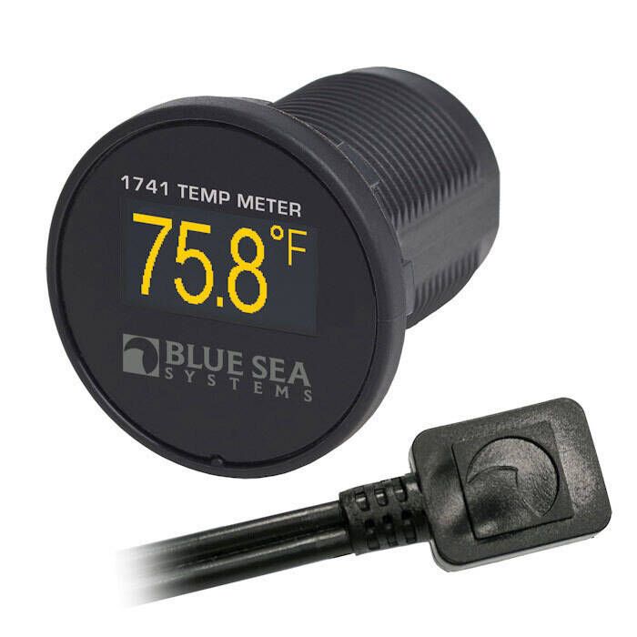 Mini OLED Temperature Monitor, Blue Sea 1741, Temp Gauge