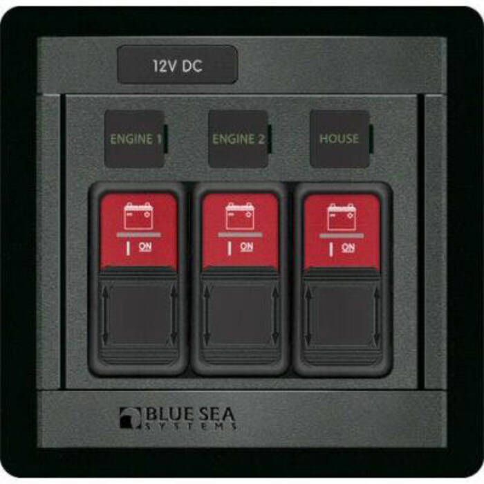 Image of : Blue Sea Systems Remote Control Switch Panel - 1148 