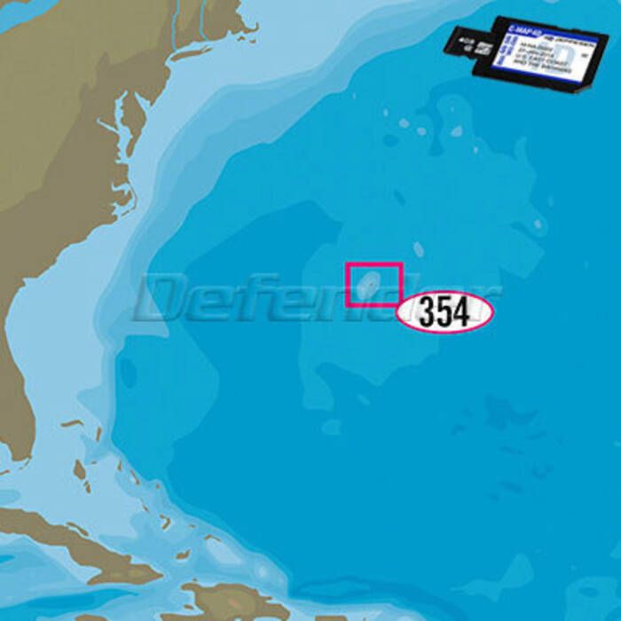 Image of : C-Map 4D MAX+ Local Electronic Navigation Chart - East North America & Bermuda 