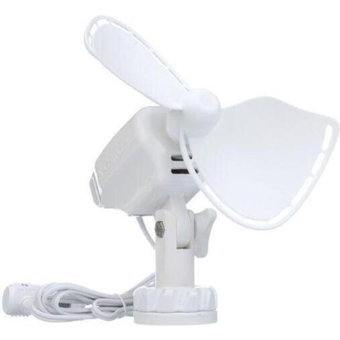その他 Caframo 747DC-WCS Ultimate 12V 2-Speed 7-inch DC Cabin White Fan with DC Plug by Caframo Caframo 747DC-WCS Fan Ultimate Cabin 12V Wh | Seattle Marine