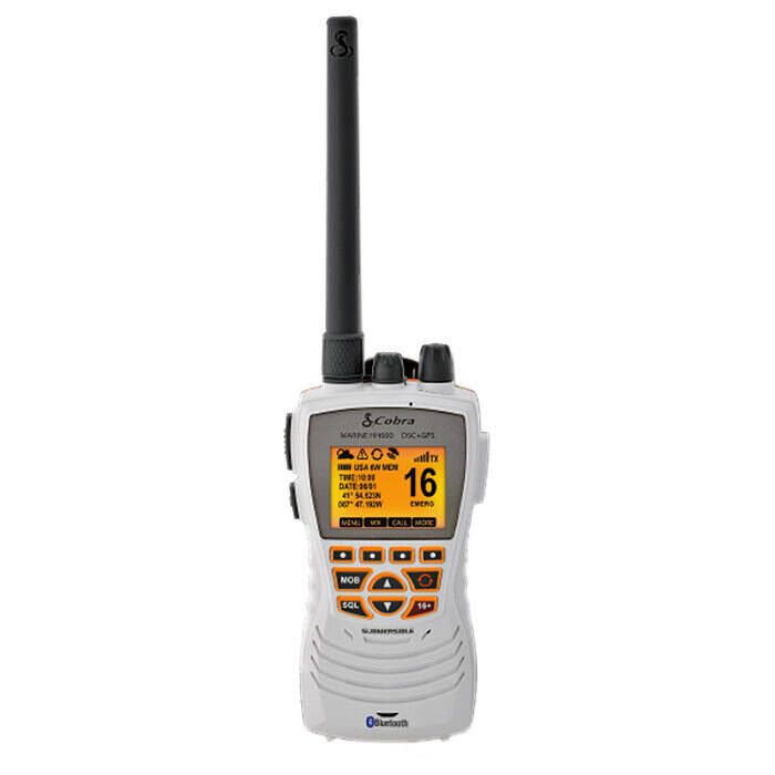 Image of : Cobra Electronics MR HH600 Floating Handheld VHF Radio with GPS and DSC 