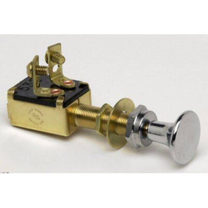 Image of : Cole Hersee 2-Position Push-Pull Switch - M-628-BP 