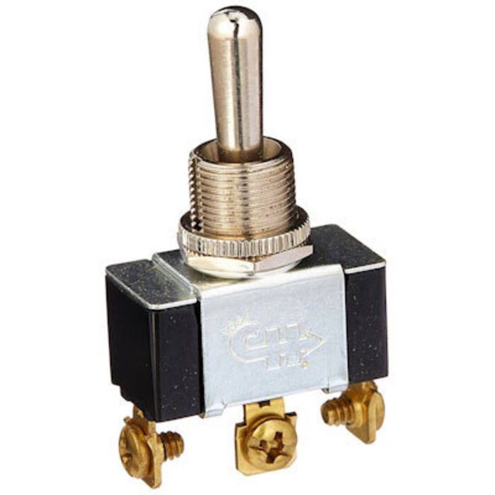 Image of : Cole Hersee Heavy Duty Toggle Switch with Momentary On - 55021-BP 