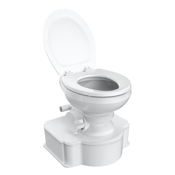 Image of : Dometic Marine Gravity Toilet with Built-In Holding Tank 