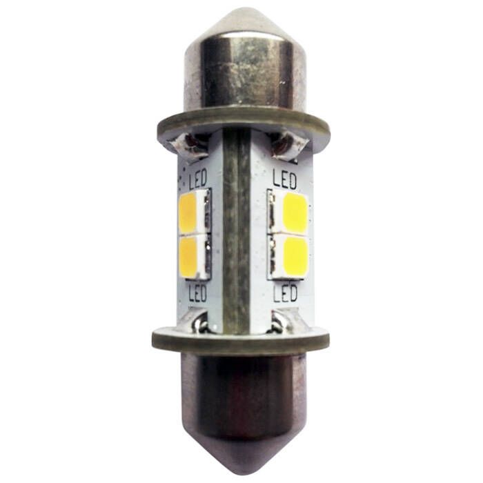 Image of : Dr. LED 28 - 31 mm White Festoon Star Navigation LED Replacement Bulb - 9000173 
