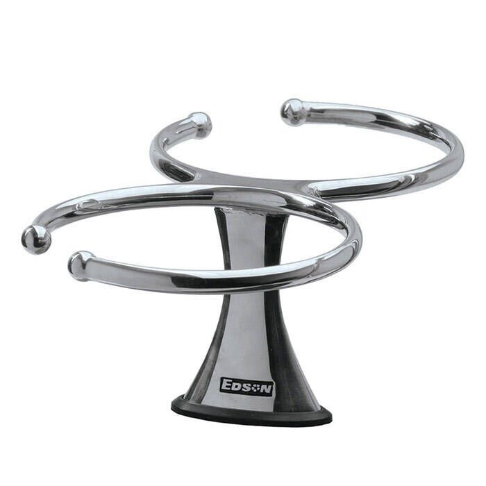 Image of : Edson Stainless Two Drink Holder - 878ST-2 
