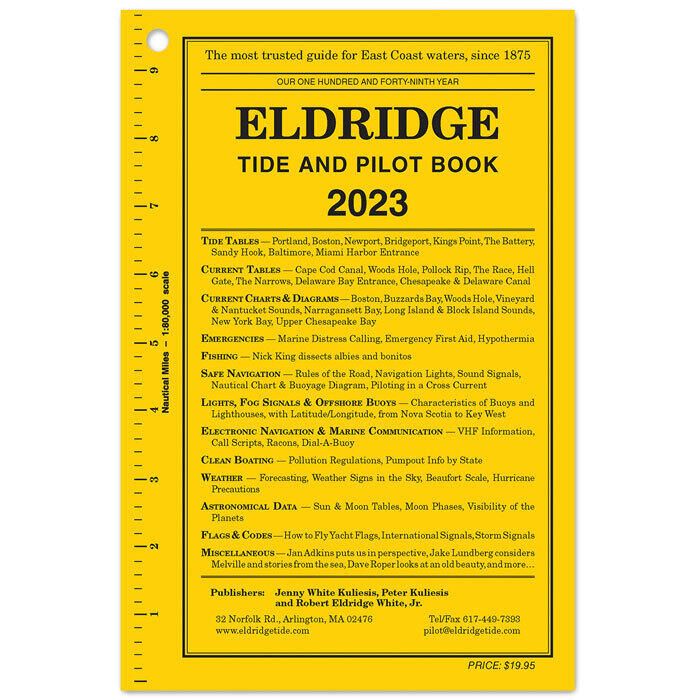 Image of : Eldridge Tide and Pilot Book 2023 - 978-1-883465-29-2 