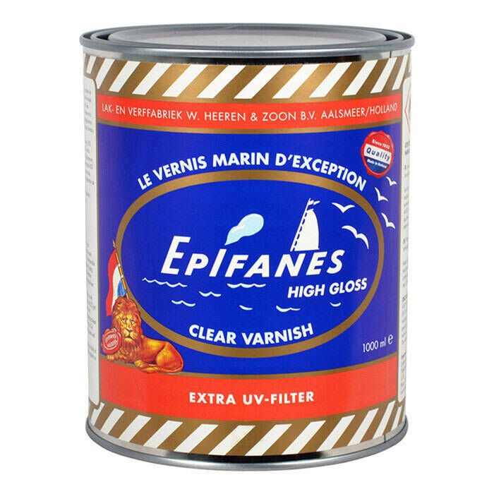 Epifanes Polyurethane Clear Gloss Varnish, PUCG.750